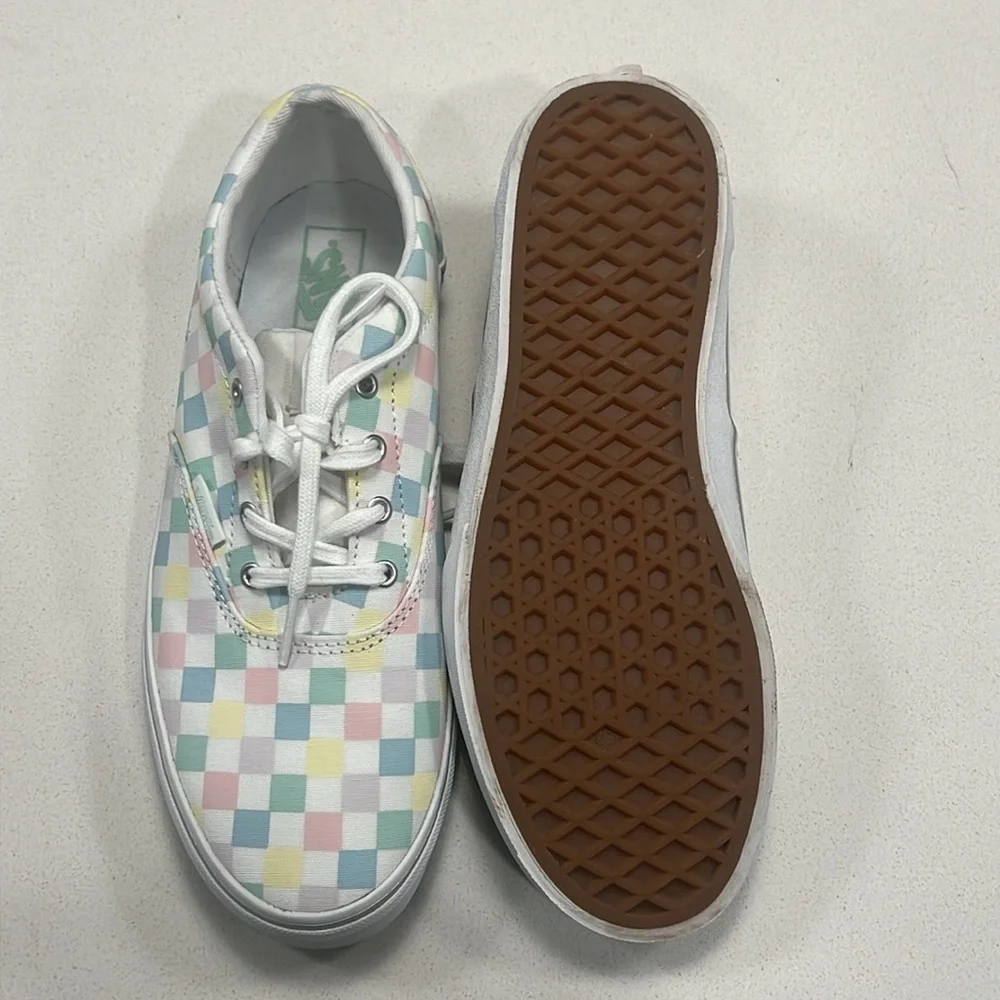 Vans Pastel Checkerboard Sneakers - Picture 5 of 7